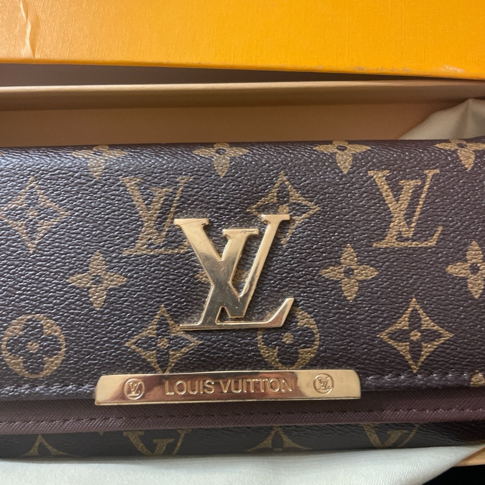 Louis Vuitton Brown Monogram Wallet